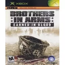 Brothers in Arms Earned in Blood Xbox box art – used Xbox game trade in