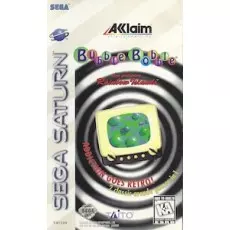 Bubble Bobble Featuring Rainbow Islands Sega Saturn box art – retro game for Sega Saturn
