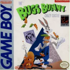 Bugs Bunny Crazy Castle Game Boy box art – classic retro game for GameBoy