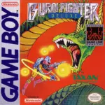 Burai Fighter Deluxe Game Boy box art – classic retro game for GameBoy