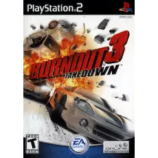 Burnout 3 Takedown art work – video game for PlayStation 2