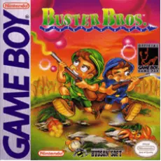 Buster Bros Game Boy box art – classic retro game for GameBoy
