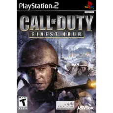 Call of Duty Finest Hour art work – video game for PlayStation 2