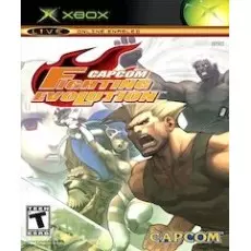 Capcom Fighting Evolution Xbox box art – used Xbox game trade in