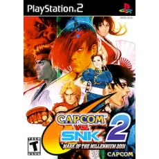 Capcom vs SNK 2 art work – video game for PlayStation 2