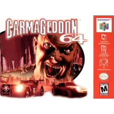 Carmageddon N64 box art – retro game for Nintendo 64