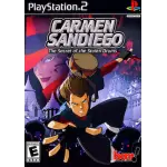 Carmen Sandiego The Secret of the Stolen Drums art work – video game for PlayStation 2