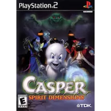 Casper Spirit Dimensions art work – video game for PlayStation 2