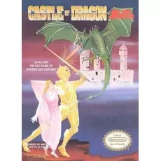 Castle of Dragon NES box art – classic 8-bit game for Nintendo NES