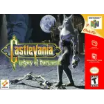 Castlevania Legacy of Darkness N64 box art – retro game for Nintendo 64
