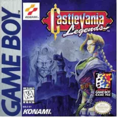 Castlevania Legends Game Boy box art – classic retro game for GameBoy