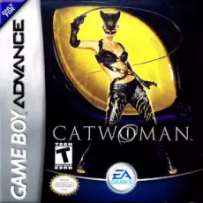 Catwoman art work – action game for Nintendo Game Boy Advance