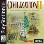 Civilization II art work – video game for PS1
