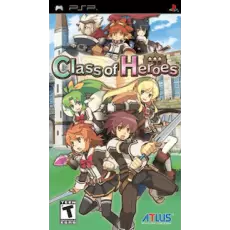 Class of Heroes art work – video game for PlayStation Portable