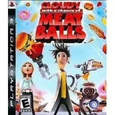 Cloudy with a Chance of Meatballs art work – video game for PlayStation 3