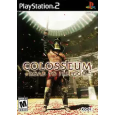 Colosseum Road to Freedom art work – video game for PlayStation 2