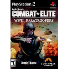 Combat Elite WWII Paratroopers art work – video game for PlayStation 2