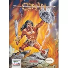 Conan the Mysteries of Time NES box art – classic 8-bit game for Nintendo NES