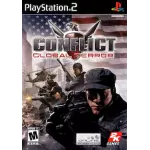 Conflict Global Terror art work – video game for PlayStation 2