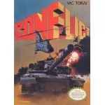 Conflict NES box art – classic 8-bit game for Nintendo NES