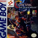 Contra the Alien Wars Game Boy box art – classic retro game for GameBoy
