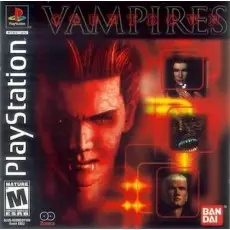 Countdown Vampires art work – video game for PS1