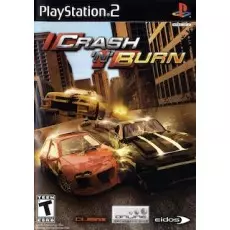 Crash N Burn art work – video game for PlayStation 2