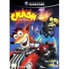 Crash Tag Team Racing GameCube box art – action game for Nintendo GameCube