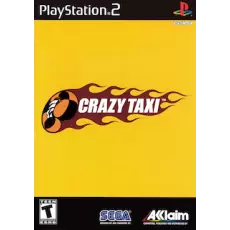 Crazy Taxi art work – video game for PlayStation 2