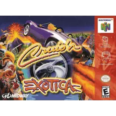 Cruis'n Exotica / Cruisn N64 box art – retro game for Nintendo 64