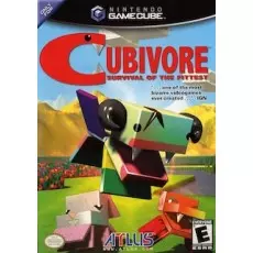 Cubivore Survival of the Fittest GameCube box art – action game for Nintendo GameCube