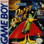 Daffy Duck Game Boy box art – classic retro game for GameBoy