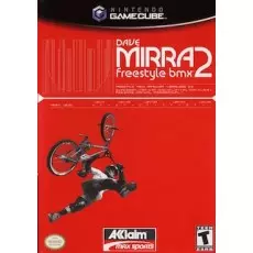 Dave Mirra Freestyle BMX 2 GameCube box art – action game for Nintendo GameCube