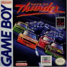 Days of Thunder Game Boy box art – classic retro game for GameBoy
