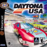 Daytona USA Sega Saturn box art – racing game for Sega Saturn