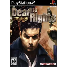 Dead to Rights art work – video game for PlayStation 2