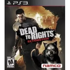 Dead to Rights: Retribution art work – video game for PlayStation 3