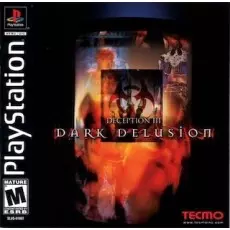 Deception III Dark Delusion art work – video game for PS1