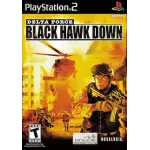 Delta Force Black Hawk Down art work – video game for PlayStation 2