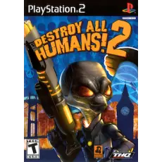 Destroy All Humans 2 art work – video game for PlayStation 2