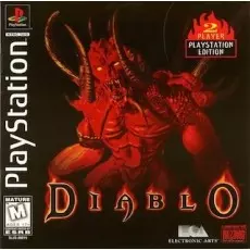 Diablo art work – video game for PS1