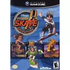 Disney's Extreme Skate Adventure GameCube box art – action game for Nintendo GameCube