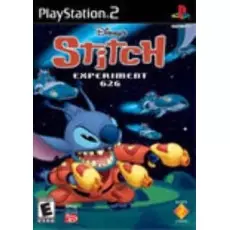Disney's Stitch Experiment 626 art work – video game for PlayStation 2