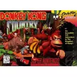 Donkey Kong Country SNES box art – platformer for Super Nintendo