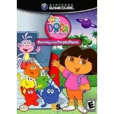 Dora the Explorer Journey to the Purple Planet GameCube box art – action game for Nintendo GameCube