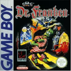 Dr. Franken Game Boy box art – classic retro game for GameBoy