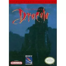 Bram Stoker's Dracula NES box art – classic 8-bit game for Nintendo NES