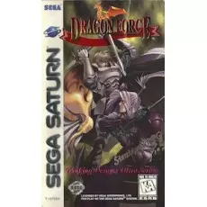 Dragon Force Sega Saturn box art – RPG shooter hybrid for Sega Saturn