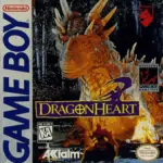Dragonheart Fire & Steel Game Boy box art – classic retro game for GameBoy