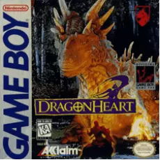 Dragonheart Fire & Steel Game Boy box art – classic retro game for GameBoy